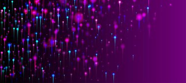 Mor Pembe Mavi Modern Arkaplan. Ağ Bilimsel Sancak. Canlı Işık Işıltısı elementleri. Yapay Zeka Büyük Veri İnternet Geleceği Duvar Kağıdı. Sosyal Bilimler Fiber Optik Işık İğneleri.