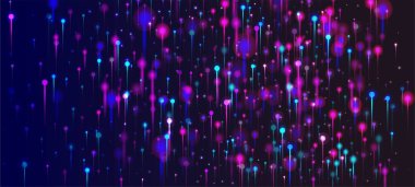 Pembe Mor Mavi Modern Arkaplan. Parlak Işık Düğümleri elementleri. Ağ Bilimsel Sancak. Büyük Veri Yapay Zekası İnternet Teknolojisi Duvar Kağıdı. Fiber Optik Sosyal Bilimler Işık İğneleri.
