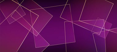 Altın çizgileri olan Ruby Business Paper. 3D Soyut Çokgen Parlak Kapak. Yeni yıl kareleri çerçevesi. Gümüş Kraliyet Geo Sınırı. Altın Çokgen Tasarımı. Altın Lüks Kristal Kart.