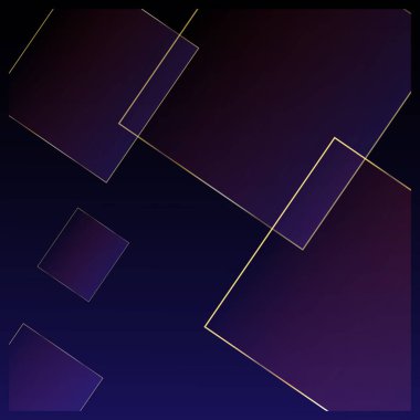 Altın çizgileri olan Ruby Business Paper. Yeni yıl kareleri çerçevesi. Kristal Lüks Altın Kart. Altın Gümüş Low Poly Sınırı. Mor Geo Düğün Parıltısı Davetiyesi. Royal Rich VIP Geo Posteri.