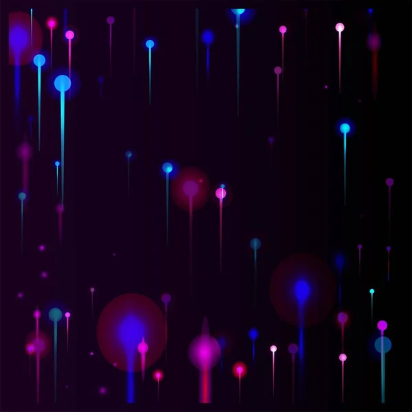 Purple Blue Pink Modern Wallpaper Vědecký Prapor Sítě Jasné Světelné — Stockový vektor