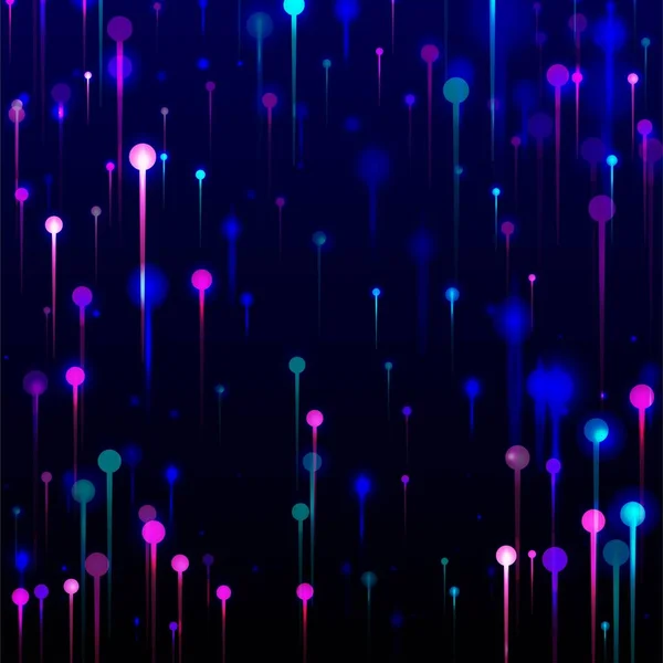 Fondo Pantalla Moderno Rosa Púrpura Azul Elementos Rayos Luz Brillantes — Vector de stock