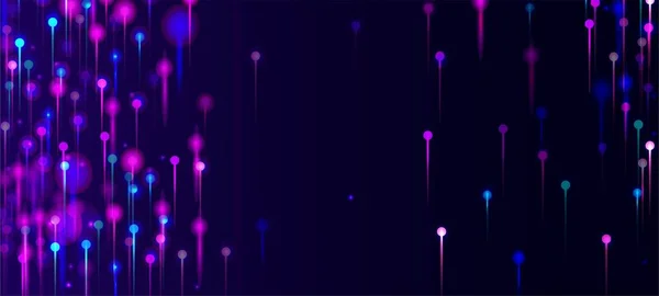 Μπλε Ροζ Μωβ Μοντέρνο Φόντο Ζωντανό Φως Ακτίνες Σωματίδια Τεχνητή — Διανυσματικό Αρχείο