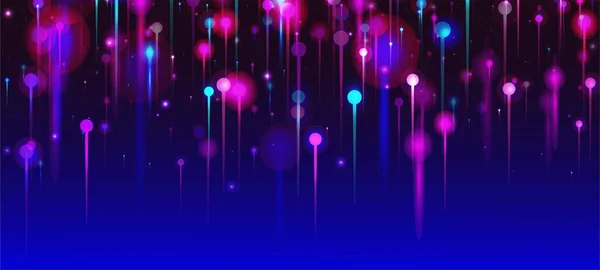Синий Розовый Фиолетовый Современный Обои Искусственный Интеллект Большие Данные Интернет — стоковый вектор