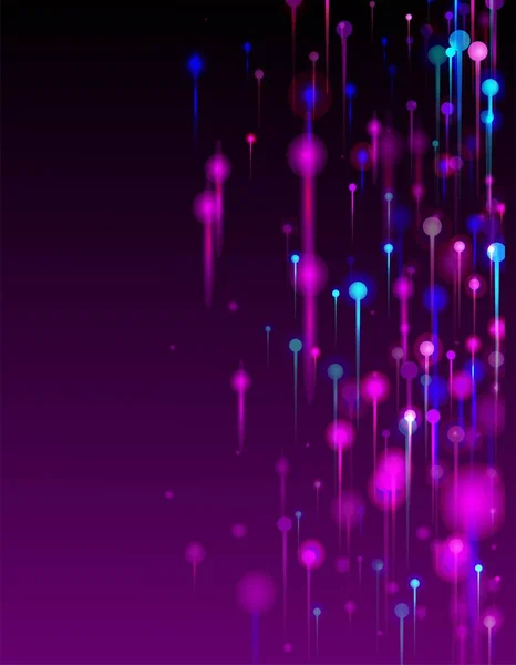 Сине Фиолетовый Розовый Современный Фон Элементы Ярких Световых Булавок Сетевой — стоковый вектор