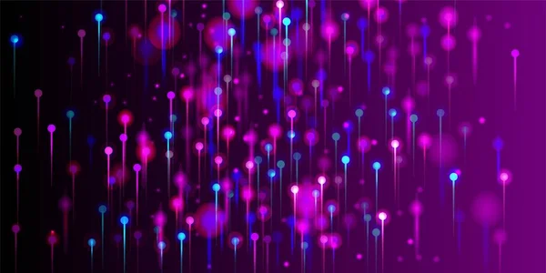 Azul Roxo Rosa Fundo Abstrato Inteligência Artificial Big Data Internet —  Vetores de Stock