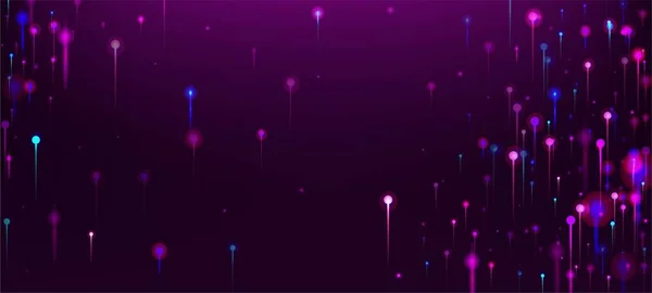 Фіолетовий Рожевий Синій Сучасні Шпалери Яскраві Світлові Світлові Елементи Банер — стоковий вектор