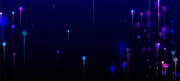 Lila Blau Rosa Abstrakter Hintergrund Neon Light Pins Elemente Big — Stockvektor