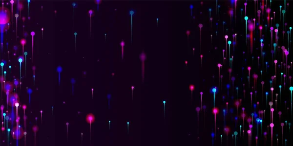 Μωβ Μπλε Ροζ Μοντέρνα Ταπετσαρία Φωτεινό Φως Εκπέμπει Στοιχεία Τεχνητή — Διανυσματικό Αρχείο
