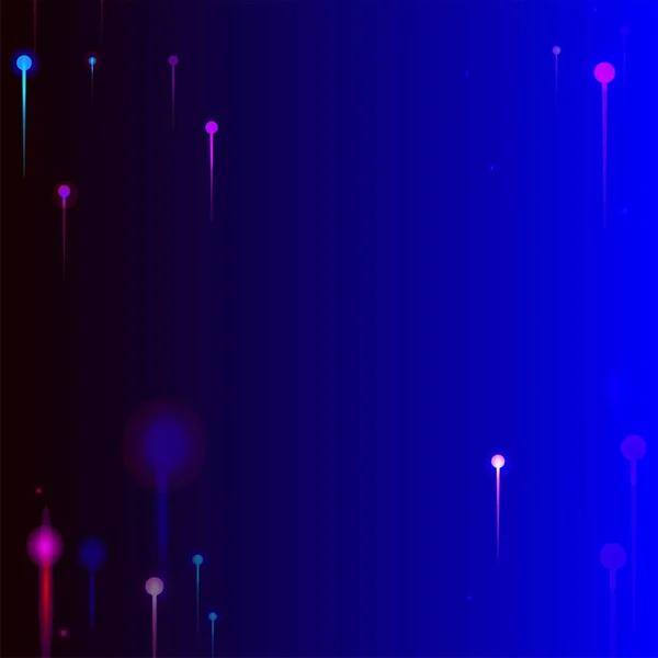 紫色蓝色粉红现代墙纸 明亮的光路元素 人工智能大数据以太网技术背景 网络科技横幅 社会科学纤维光针 — 图库矢量图片
