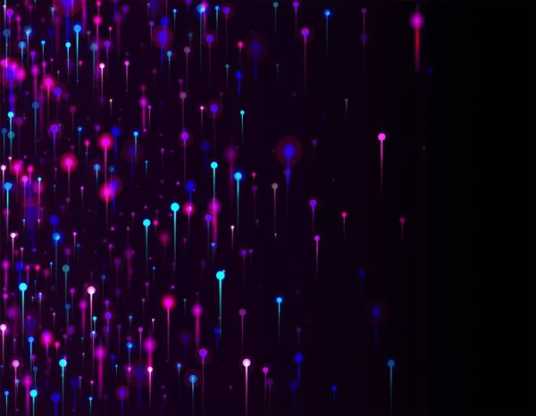 Фіолетово Рожевий Синій Абстрактний Фон Банер Мережевих Технологій Яскраві Елементи — стоковий вектор