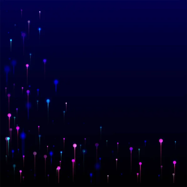 Blaue Lila Rosa Abstrakte Tapete Big Data Künstliche Intelligenz Internet — Stockvektor