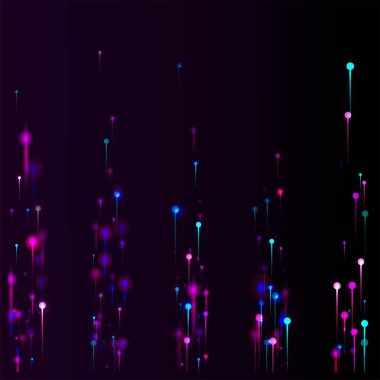 Mavi Pembe Soyut Duvar Kağıdı. Ağ Bilimsel Sancak. Büyük Veri Yapay Zekası Ethernet Fütüristik Geçmişi. Neon Işık Parıltısı Parçacıkları. Fiber Optik Sosyal Bilimler Işık İğneleri.
