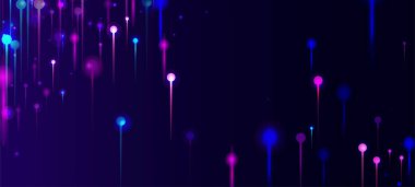 Mor Mavi Soyut Pembe Duvar Kağıdı. Yapay Zeka Büyük Veri İnternet Geleceği Geçmişi. Ağ Bilimsel Sancak. Neon Işığı Elementleri. Sosyal Bilimler Fiber Optik Işık İğneleri.