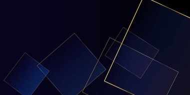 Altın çizgili Mor Gökyüzü İş Kapağı. Koyu mavi kristal kart. 3D Soyut Çokgen Parıltı Arkaplanı. Gümüş Geo Frame. Royal Premium Low Poly Tasarımı. Yeni Yıl Kareleri Afişi.