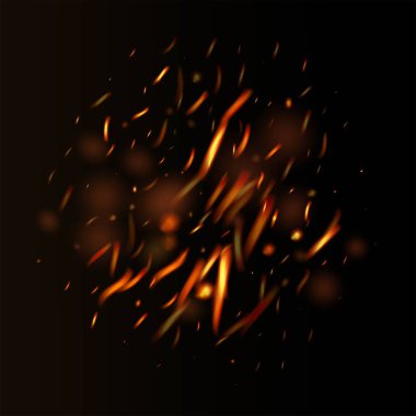 Yanan Alevli Parıltılı Arkaplan. Parlak Gece, Altın Parıltı. Siyaha Gerçekçi Ateş Etkisi. Gerçekçi Enerji Parıltısı. Alevli Altın Parlamalar. İzole Ateş, Kırmızı Turuncu Sarı Kıvılcım, Duman.