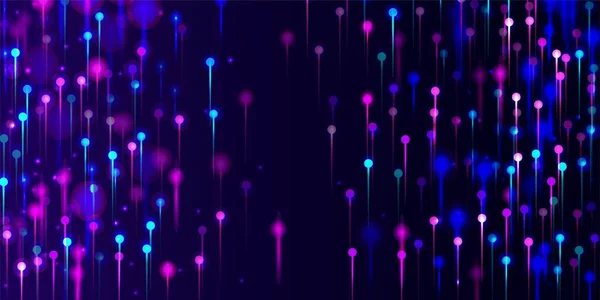 Μωβ Μπλε Ροζ Αφηρημένο Φόντο Ζωντανό Φως Ακτίνες Στοιχεία Επιστημονικό — Διανυσματικό Αρχείο