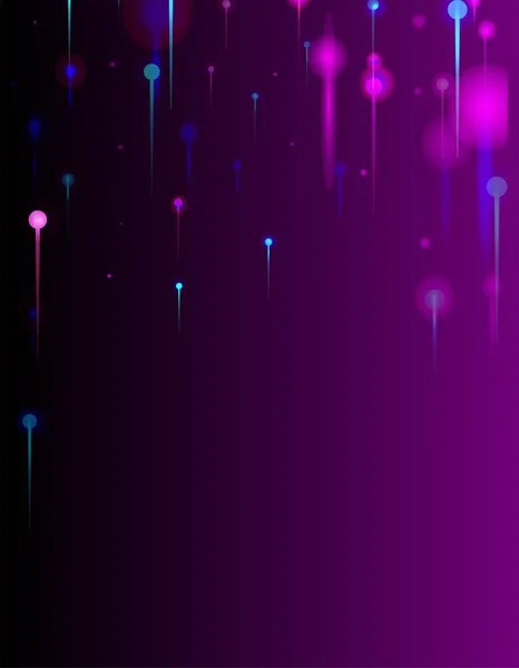 Синий Розовый Фиолетовый Абстрактные Обои Искусственный Интеллект Big Data Ethernet — стоковый вектор