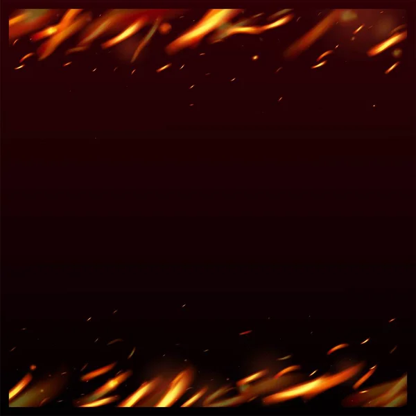 Płonący Płomień Ognisty Błyszczy Tło Odizolowany Ogień Żółta Czerwona Pomarańcza — Wektor stockowy