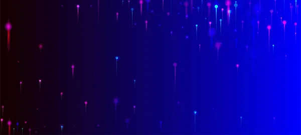 Рожеві Фіолетово Сині Абстрактні Шпалери Банер Мережевих Технологій Яскраві Світлові — стоковий вектор