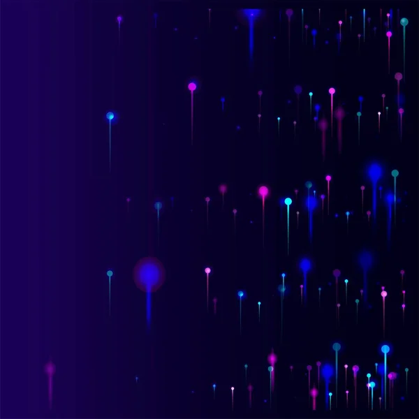Синій Фіолетовий Рожевий Абстрактний Фон Мережевий Науковий Прапор Неонові Світлові — стоковий вектор
