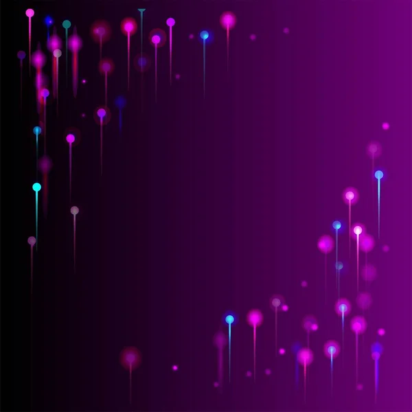 Синий Фиолетовый Розовый Современный Обои Сетевой Научный Флаг Элементы Неоновых — стоковый вектор