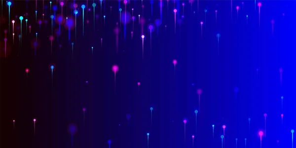 Pink Blue Purple Modern Background Big Data Artificial Intelligence Internet — Stock Vector