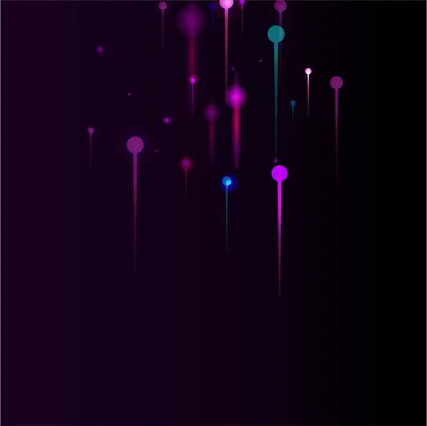 Розовый Фиолетовый Синий Абстрактные Обои Футуристический Фон Ethernet Искусственного Интеллекта — стоковый вектор