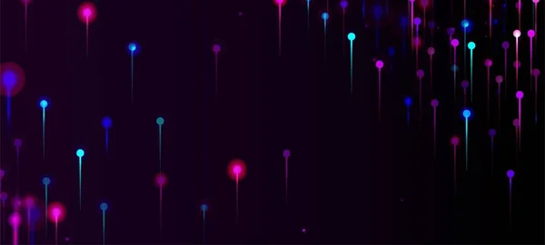 Fondo Pantalla Azul Rosa Púrpura Abstracto Elementos Rayos Luz Vívidos — Vector de stock