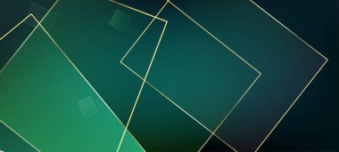 Altın Kareli Yeşil İş Davetiyesi. Zümrüt Kristal Duvar kağıdı. Gümüş Düşen Çokgen Sancak. Green Geo Business Squares kapağı. Kraliyet Geo Tasarımı 'nın en iyisi. Parlak Noel Arkaplanı.