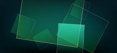 Altın Kareli Yeşil İş Kapağı. Yeni yıl mezuniyet arkaplanı. Green Geo Business Squares Banner. Premium Velvet Geo Posteri. Zümrüt Altın Duvar kağıdı. Royal Falling Low Poly Daveti.