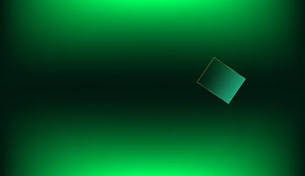 Altın Şekilli Yeşil Kağıdı Zengin Vip Velvet Geo Davetiyesi Green — Stok Vektör