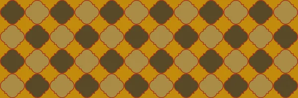 Błyszczący Błyszczący Wzór Szlachetny Mozaik Osmański Płytka Geometryczna Trellis Quatrefoil — Wektor stockowy