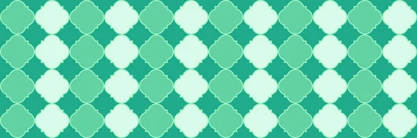 Jiskřivý Vzor Přechodu Cool Arabská Mozaika Vintage Geo Hijri Čtyřlístek — Stockový vektor