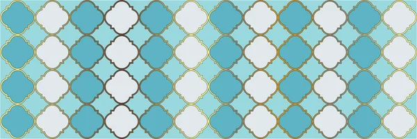 Espumoso Patrón Chispas Azulejo Geométrico Trellis Simple Geo Hijri Quatrefoil — Archivo Imágenes Vectoriales