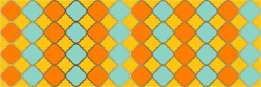 Parlak Parlak Şablon. Havalı Fas Şablonu. Modern Geo Trellis. Dörtlü folyo Arap Etnik Tesselasyonu. Geometrik Trellis fayansı. Zengin Osmanlı Mozaiği. Zarif, Kusursuz Doğu Sınırı.