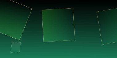 Altın Kareli Yeşil İş Çerçevesi. Zengin VIP Gümüş Geo Banner. Royal Falling Low Poly Sınırı. 3D Soyut Çokgen Kareler Kağıdı. Zümrüt Şatafatlı Duvar Kağıdı. Yeni yıl mezuniyet arkaplanı.