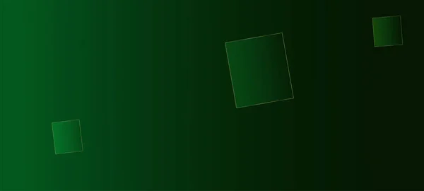 Zelená Obchodní Obálka Zlatými Tvary Velvet Falling Polygon Design Smaragdová — Stockový vektor