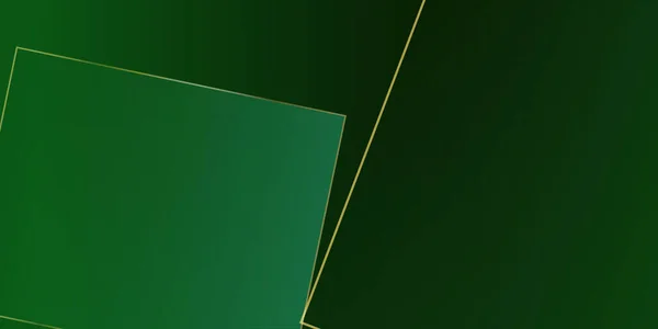 Зеленый Бизнес Дизайн Золотыми Квадратами Изумрудные Золотые Обои Rich Vip — стоковый вектор