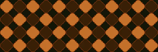 Motif Dégradé Scintillant Modèle Arabe Cool Carrelage Géométrique Treillis Quatrefoil — Image vectorielle