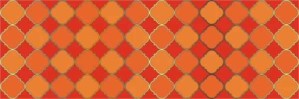 Λαμπερό Μοτίβο Λάμψης Απλό Geo Ramadan Γεωμετρική Πλακάκια Trellis Quatrefoil — Διανυσματικό Αρχείο