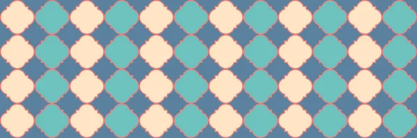 Jiskřivý Vzorec Přechodu Geometrické Dlaždice Trellis Elegantní Bezproblémové Marocké Krytí — Stockový vektor
