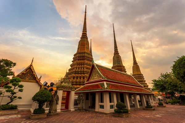 Wat Pho Tempel Oder Wat Phra Chetuphon Bangkok Thailand — Stockfoto