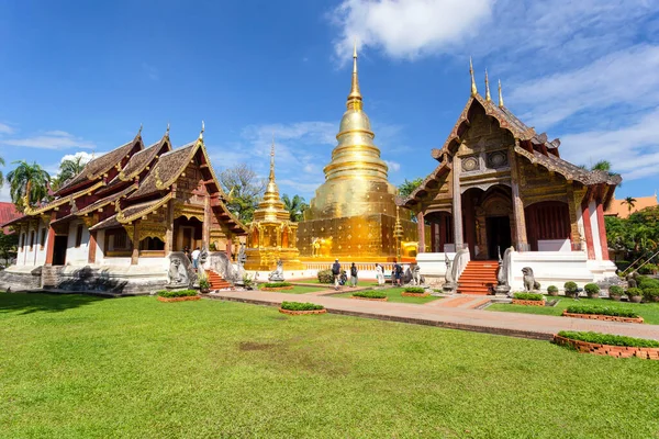Wat Phra Singh Tayland Chiang Mai Şehrinde Eski Güzel Bir — Stok fotoğraf
