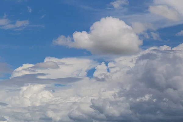 Blue Sky Clouds Background — Stock Photo, Image