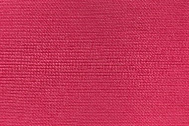 Kırmızı kumaş kumaş polyester doku arkaplanı.