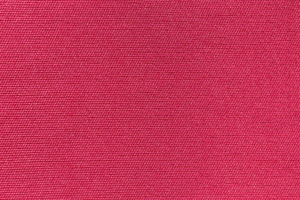 Czerwony Materiał Tkanina Poliester Tekstury Tło — Zdjęcie stockowe