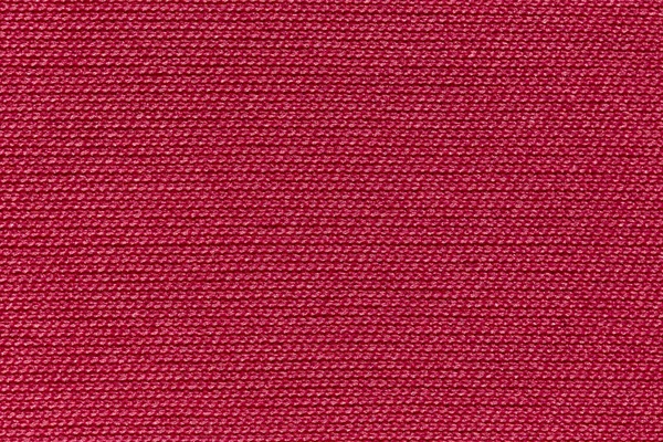 Czerwony Materiał Tkanina Poliester Tekstury Tło — Zdjęcie stockowe