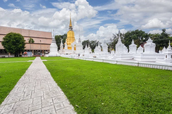 Wat Suan Dok Tayland Chiang Mai Şehrinde Eski Güzel Bir — Stok fotoğraf