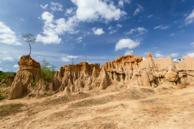 Si Nan Ulusal Parkı, Nan, Tayland 'daki Sao Din Na Noi' nin muhteşem doğal yapıları